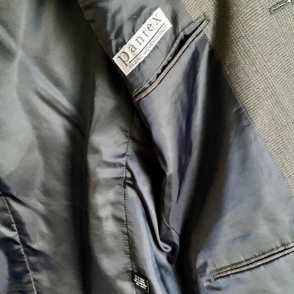 Alfani 3 Button Sport Coat Jacket Blazer Silk Wool Blend 43R - Picture 8 of 10